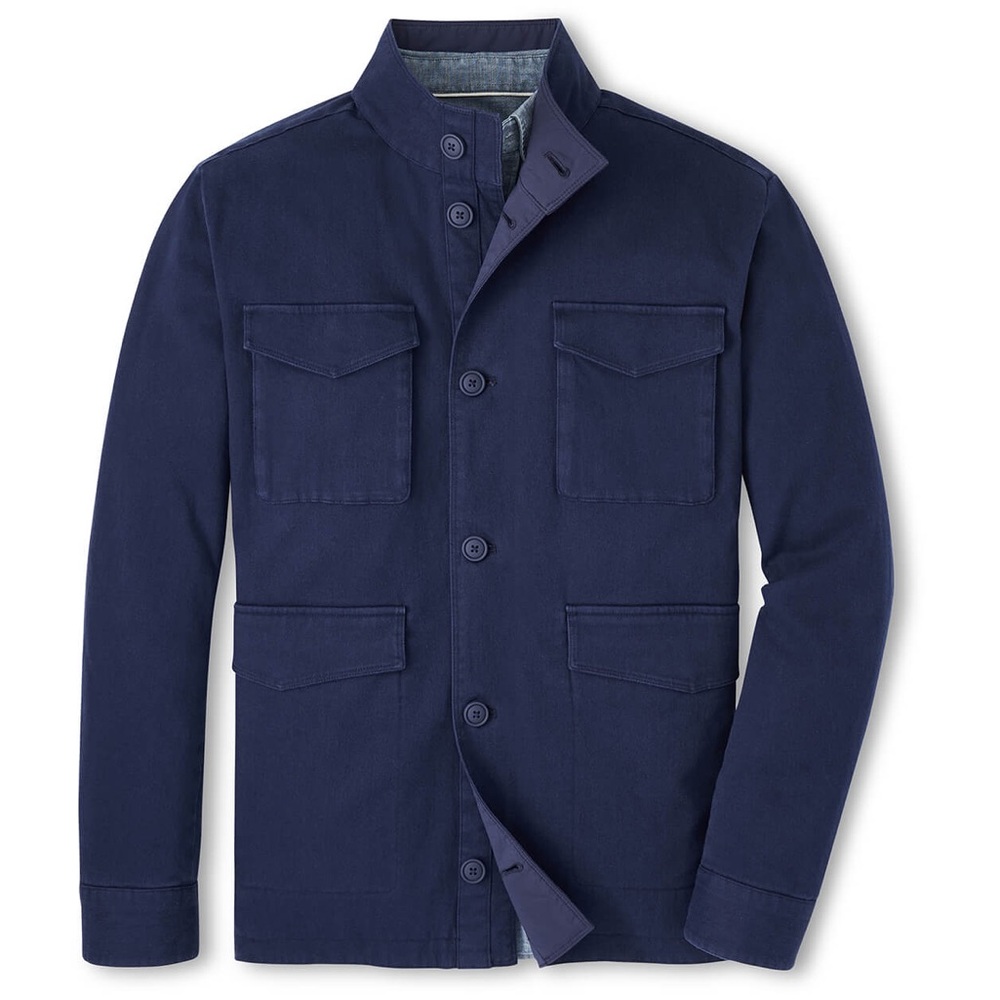 Peter Millar Navy Field Jacket